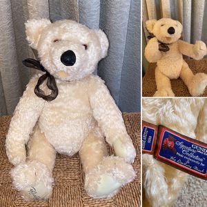 Mohair Annie Arctic Danbury Gund Teddy Bear Toy
